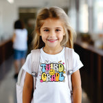 Retro School Pattern Third