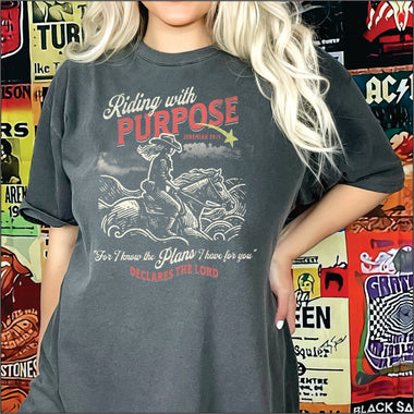 Riding with Purpose DTF Transfer