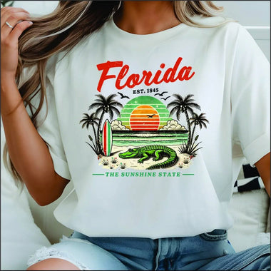 Florida Summer DTF Transfer