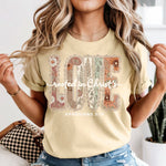 Rooted in Christ's Love DTF Transfer