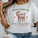 Rustic Nanny Company DTF Transfer