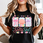 Salty Soul Bows DTF Transfer