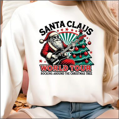 Santa Claus World Tour DTF Transfer