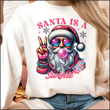 Santa is a Swiftie DTF Transfer