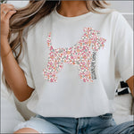 Floral Schnauzer Mom