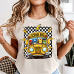 Hero's Driving School Bus DTF Transfer