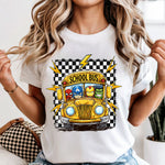 Hero's Driving School Bus DTF Transfer