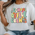 School Office Crew DTF Transfer