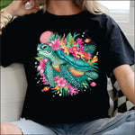 Sea Turtle DTF Transfer