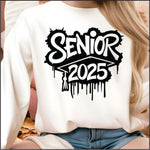 Senior 2025 Drip DTF Transfer