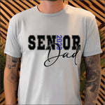 Senior Dad 2026 Blue DTF Transfer