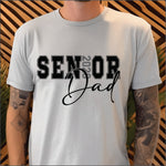 Senior Dad 2026 Gray DTF Transfer