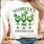 Shamrock Cocktail Club DTF Transfer