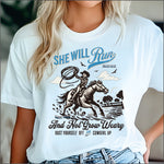 She will Run and not Grow Weary DTF Transfer
