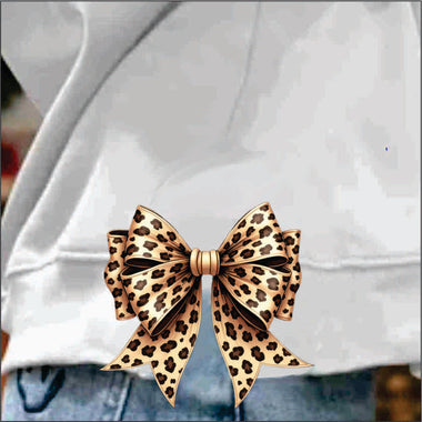 Side Bow Leopard Bow