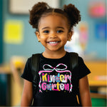 School Font w Bow Kindergarten