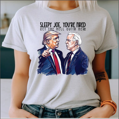 Sleepy Joe You're Fired DTF Transfer