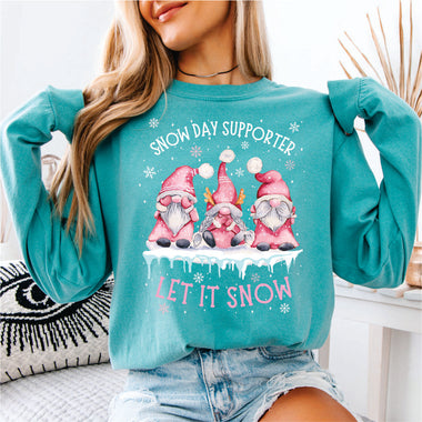 Snow Days Supporter Pink Gnomes