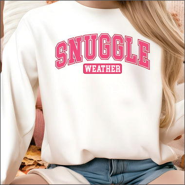 Snuggle Weather DTF Transfer