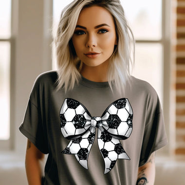 Game Day Soccer Bow