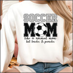 Soccer Mom DTF Transfer