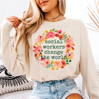 Social Worker Chane the World