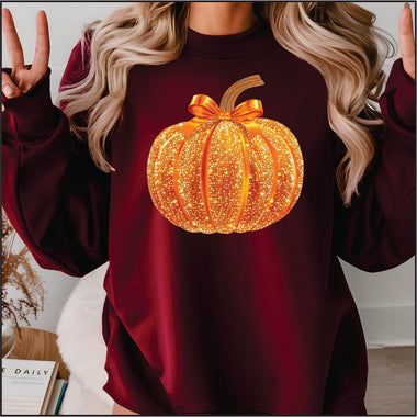 Sparkly Pumpkin DTF Transfer