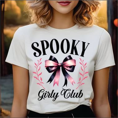 Spooky Girly Club DTF Transfer