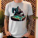 Bigfoot Playing Pool