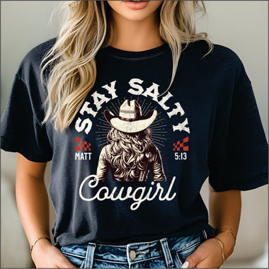 Stay Salty Cowgirl DTF Transfer