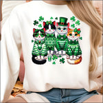 St Patricks Cats DTF Transfer