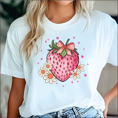 Strawberry DTF Transfer