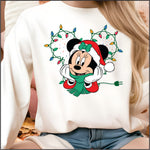 String Light Minnie DTF Transfer