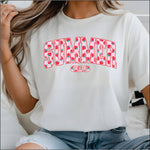 Summer Strawberry Pattern DTF Transfer