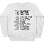Swifty Tour Shirt front and back DTF Transfer