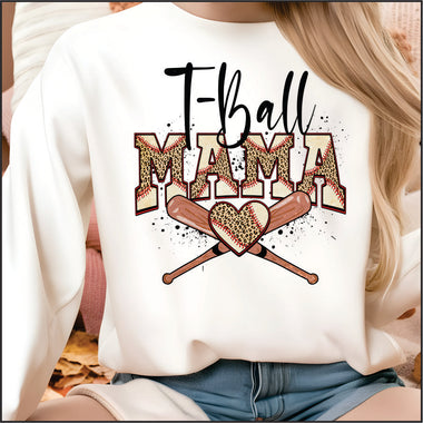 T Ball Mama Bats DTF Transfer