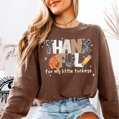 Thankful for My Little Turkeys Teacher