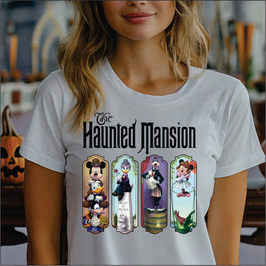 The Haunted Mansion DTF Transfer