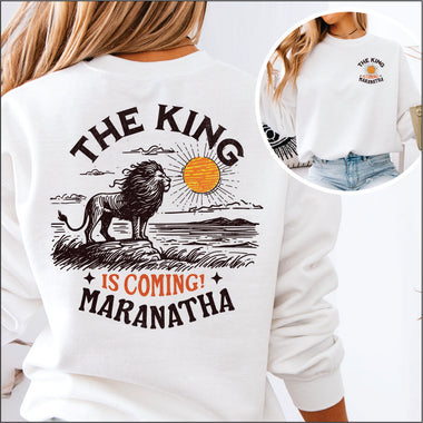 The King is Coming DTF Transfer