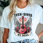 Then Sings my Soul Guitar DTF Transfer