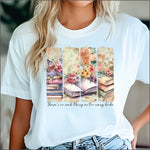 Theres no such thing as too many books DTF Transfers