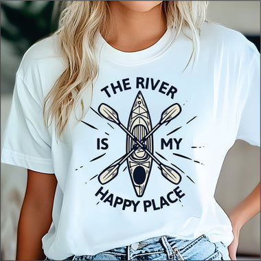 The River is my Happy Place DTF Transfer