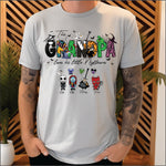 Custom This Grandpa Loves her Little Monsters - w 4 characters