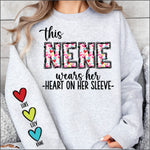 This Nene Wears her Heart on her Sleeve DTF Transfer