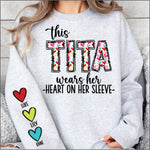 This Tita Wears her Heart on her Sleeve DTF Transfer