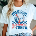 Thou Shalt Not Steal DTF Transfer