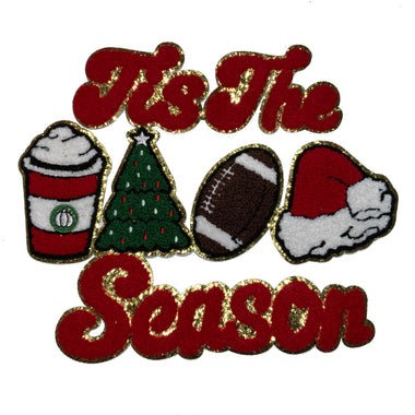 Tis the Christmas Season Chenille Patch