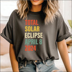 Total Solar Eclipse April 8 2024 DTF Transfer