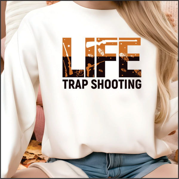 Trap Shooting Life DTF Transfer – Sweet Tee Transfers