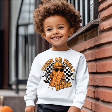 Trick or Treat Bruh Orange Camo